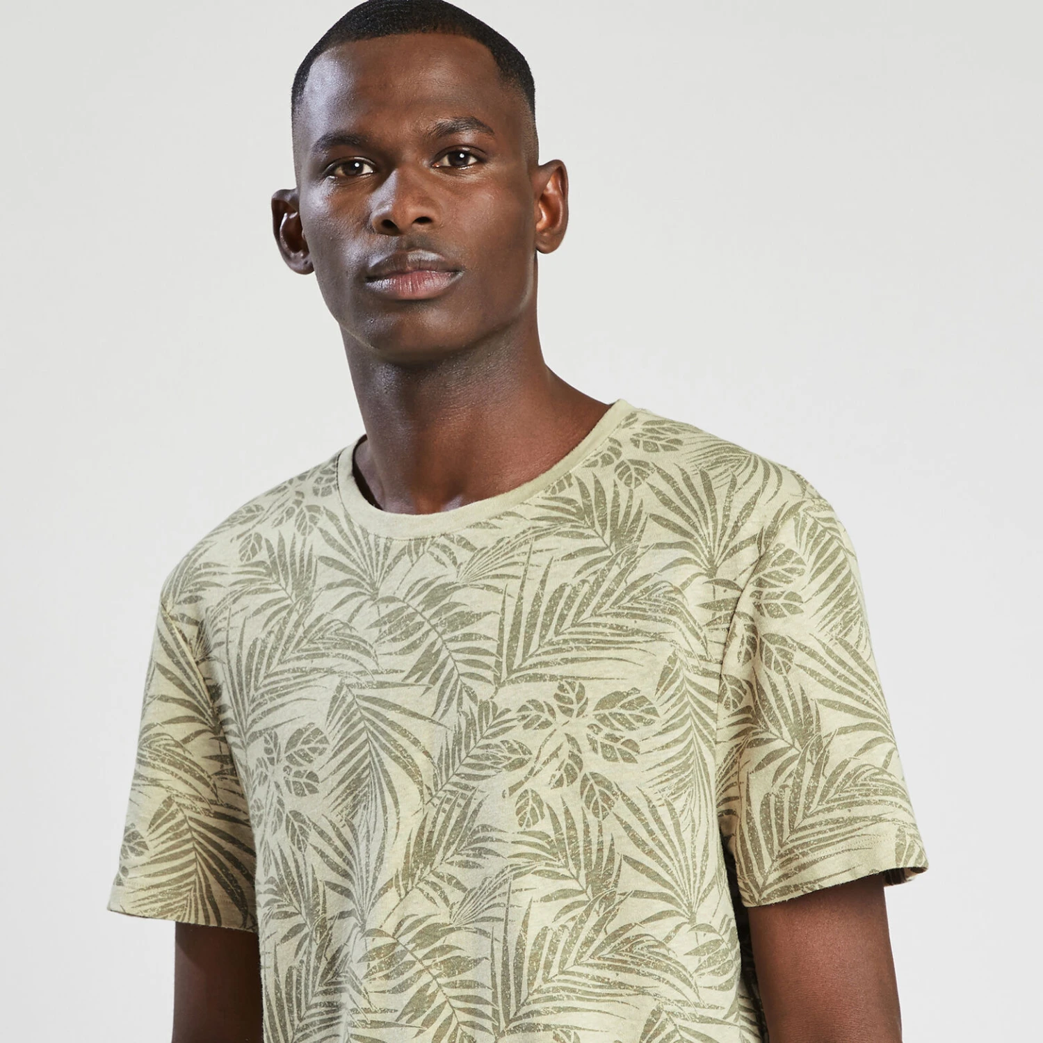 Tee Shirt Coton Lin Imprimé 3 Tee Shirt Coton Lin Imprimé – Image 3