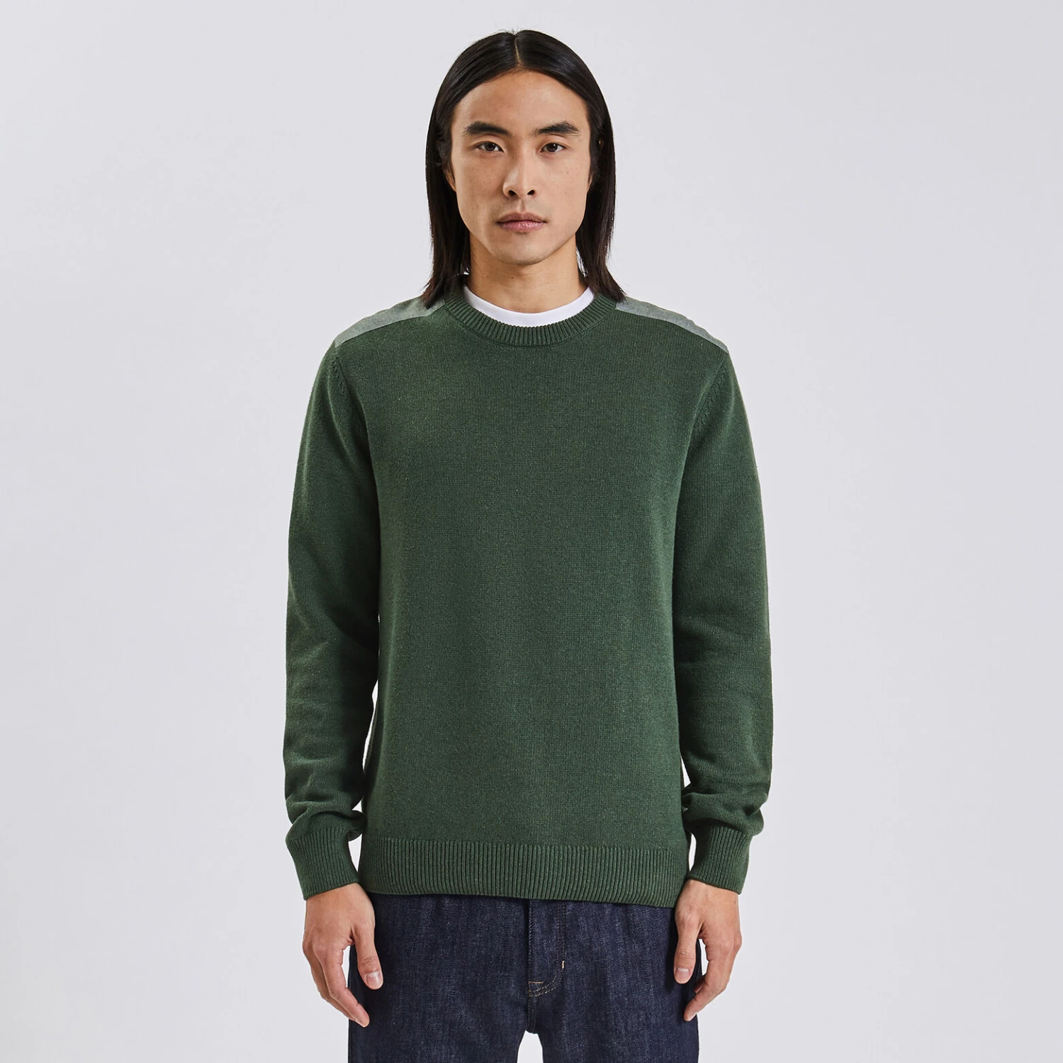 Pull Patch épaule Col Rond 5 Pull Patch épaule Col Rond – Image 5