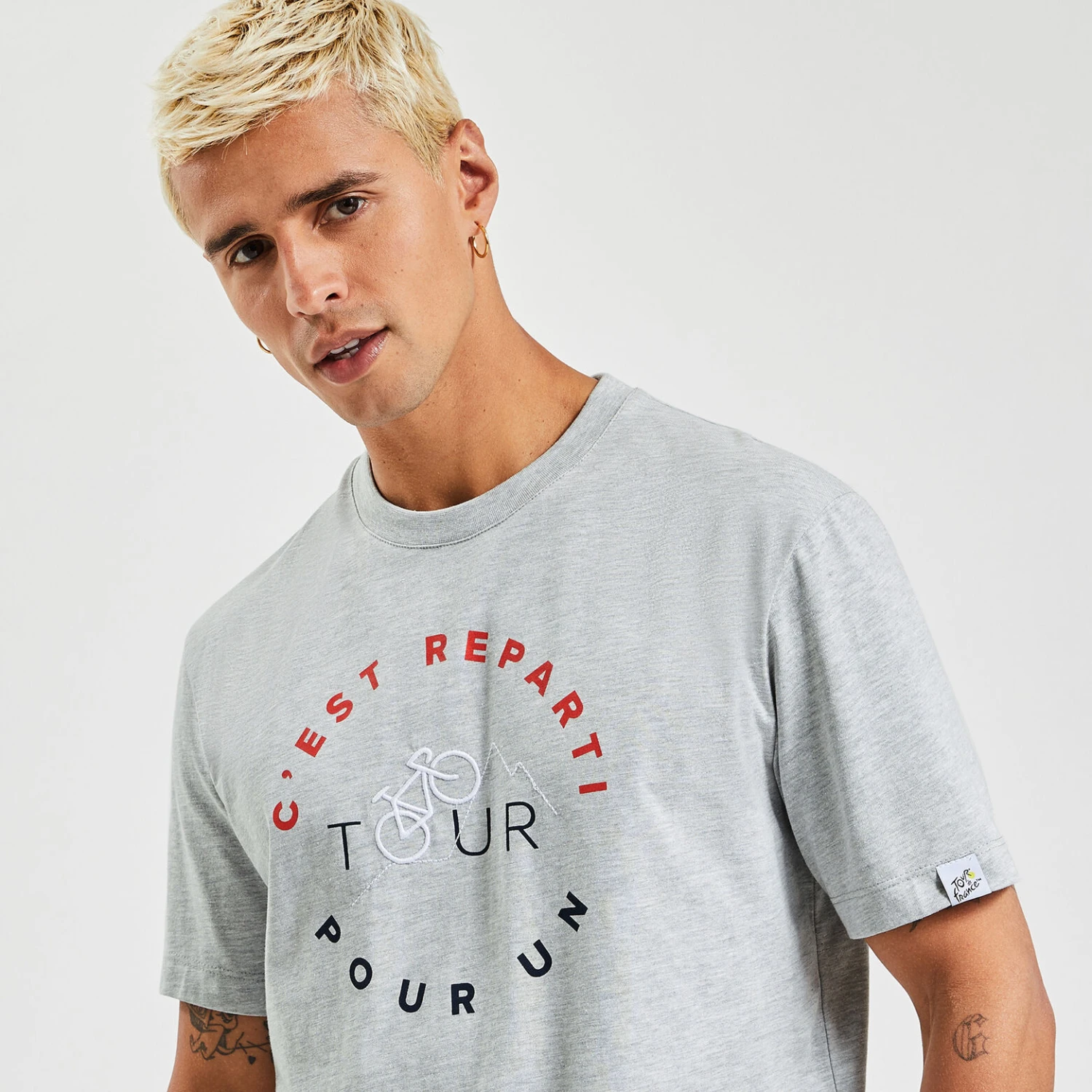 Tee Shirt Col Rond Licence Tour De France 3 Tee Shirt Col Rond Licence Tour De France – Image 3