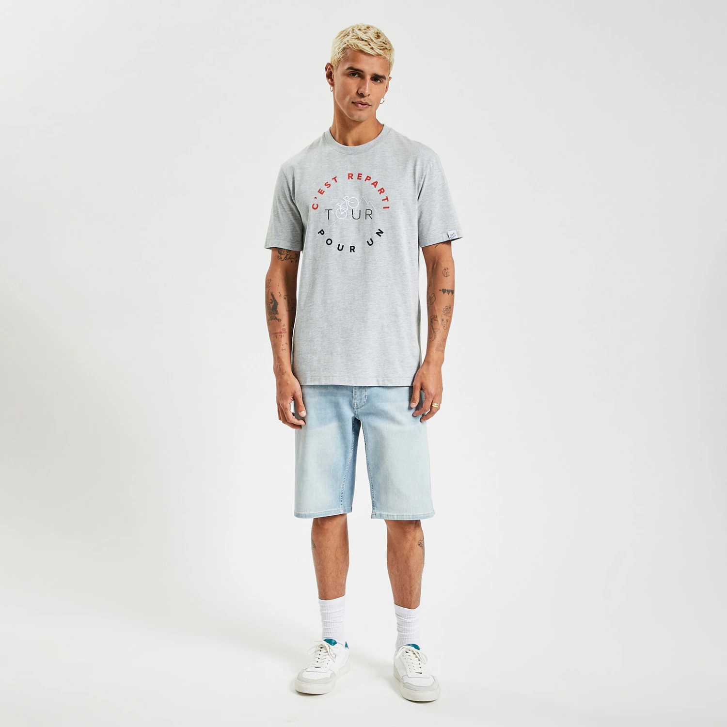 Tee Shirt Col Rond Licence Tour De France 2 Tee Shirt Col Rond Licence Tour De France – Image 2