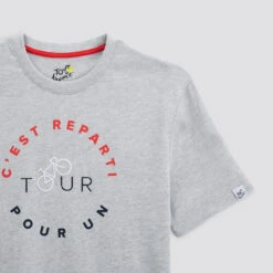 Tee Shirt Col Rond Licence Tour De France 14 Tee Shirt Col Rond Licence Tour De France -Men's Clothing Soldes Boutique 1001714 18422 V8