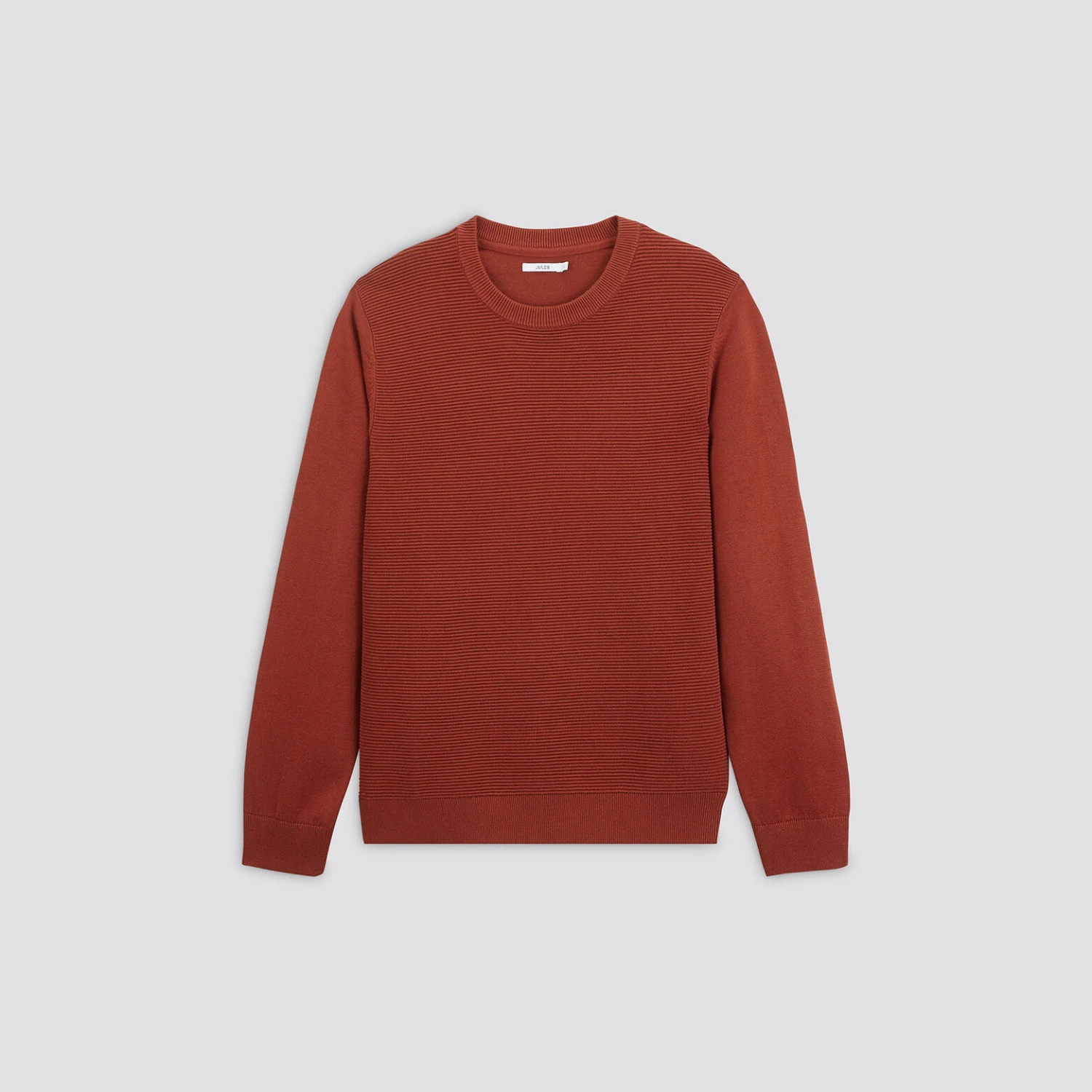 Pull à Col Rond Texturé 6 Pull à Col Rond Texturé – Image 6