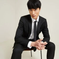 Chemise Extra-slim Repassage Facile Unie Coton -Men's Clothing Soldes Boutique 1001841 10007 V6