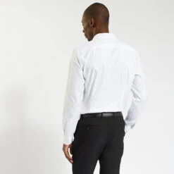 Chemise Slim Sans Repassage Imprimé Micro Géo Coto 15 Chemise Slim Sans Repassage Imprimé Micro Géo Coto -Men's Clothing Soldes Boutique 1001842 10019 V3