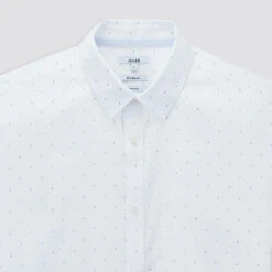 Chemise Slim Sans Repassage Imprimé Micro Géo Coto 17 Chemise Slim Sans Repassage Imprimé Micro Géo Coto -Men's Clothing Soldes Boutique 1001842 10019 V8