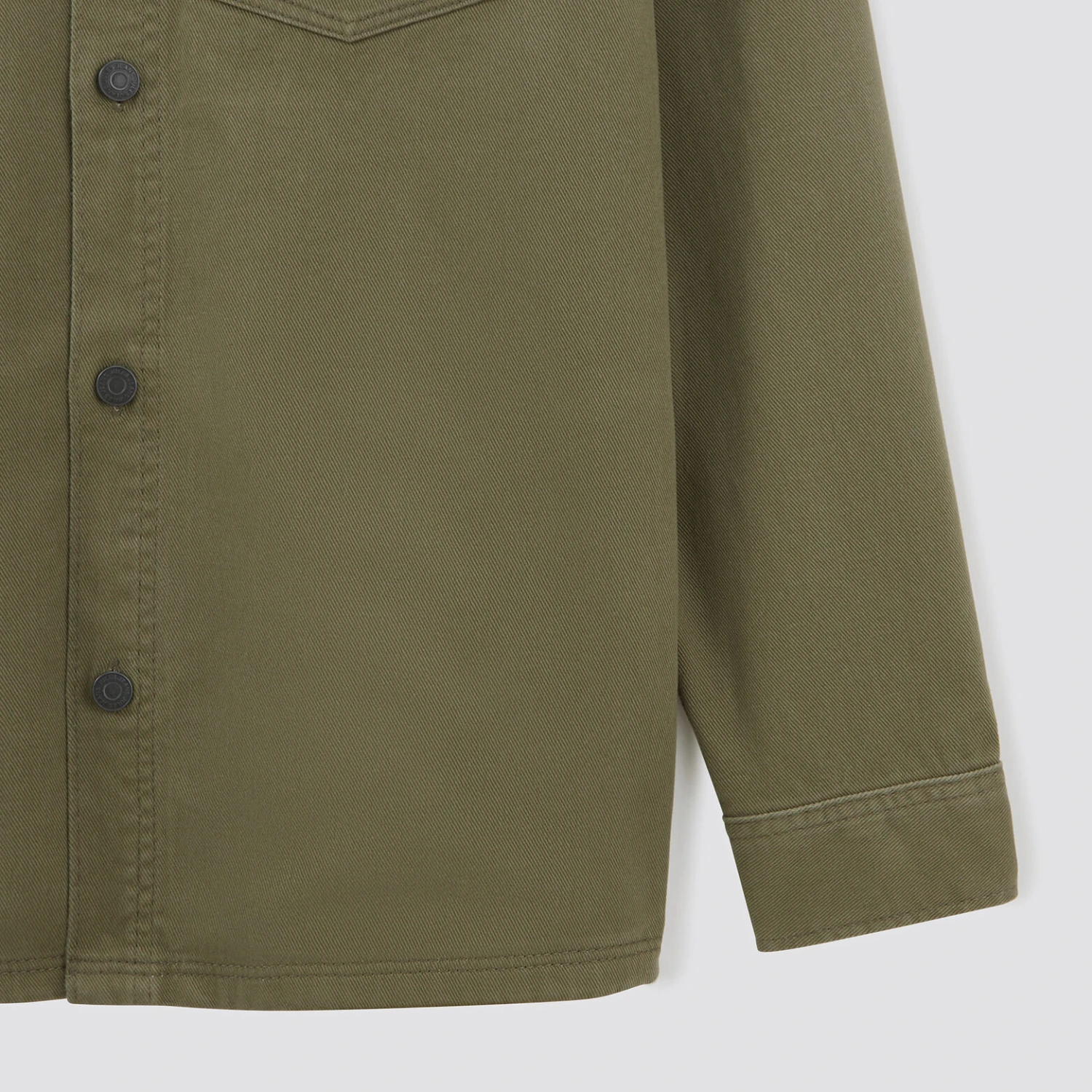 Surchemise Regular Unie Coton Recyclé 8 Surchemise Regular Unie Coton Recyclé – Image 8