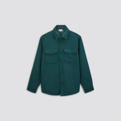 Surchemise Regular Unie Laine Polyester Recyclé 16 Surchemise Regular Unie Laine Polyester Recyclé -Men's Clothing Soldes Boutique 1001874 16024 V11