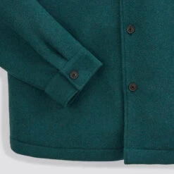 Surchemise Regular Unie Laine Polyester Recyclé 18 Surchemise Regular Unie Laine Polyester Recyclé -Men's Clothing Soldes Boutique 1001874 16024 V9