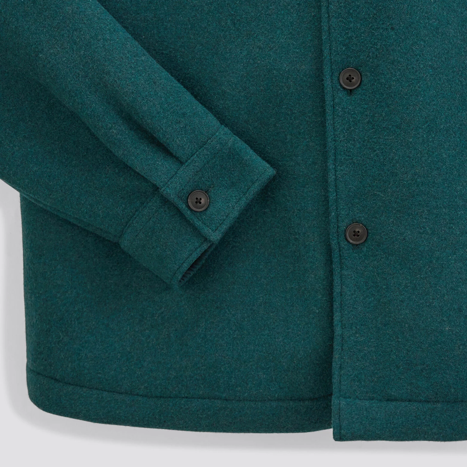 Surchemise Regular Unie Laine Polyester Recyclé 9 Surchemise Regular Unie Laine Polyester Recyclé – Image 9