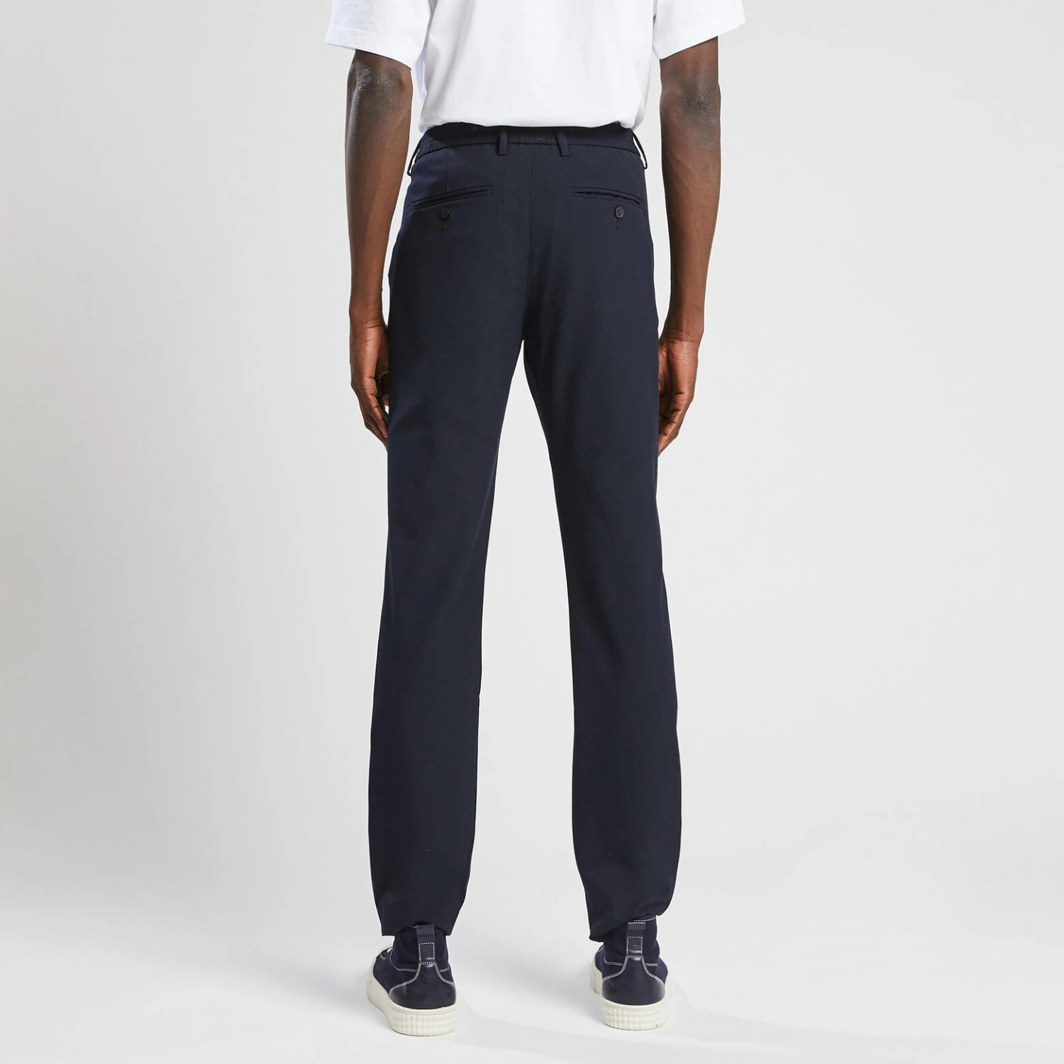 Pantalon Slim Chino Taille élastiquée 6 Pantalon Slim Chino Taille élastiquée – Image 6