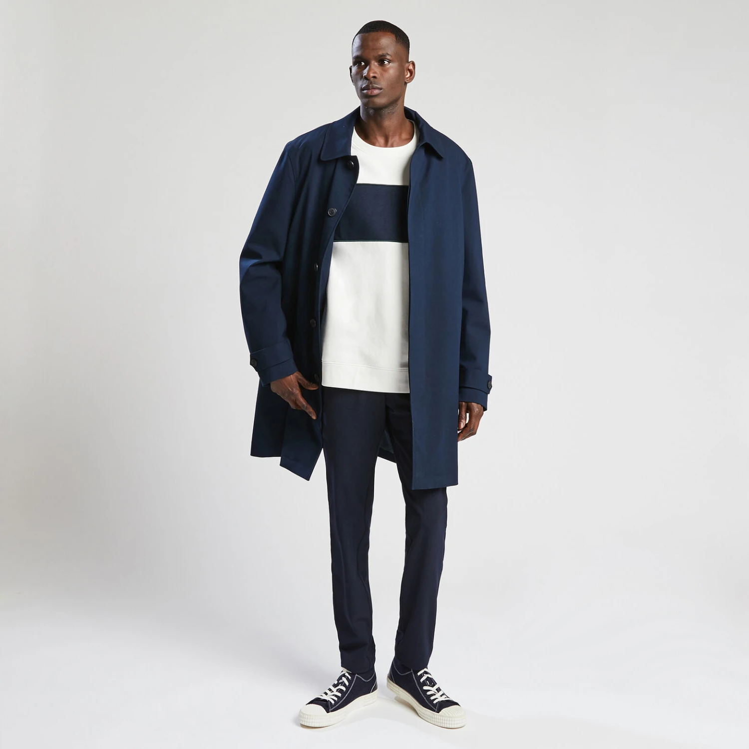 Pantalon Slim Chino Taille élastiquée 4 Pantalon Slim Chino Taille élastiquée – Image 4