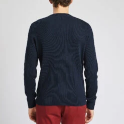 Pull à Col Rond Colorblock -Men's Clothing Soldes Boutique 1001950 11247 V3