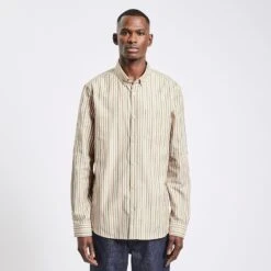 Chemise Regular Oxford Rayures Coton 14 Chemise Regular Oxford Rayures Coton -Men's Clothing Soldes Boutique 1002009 10029 V2