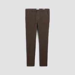 Pantalon Slim Chino Reliéfé 12 Pantalon Slim Chino Reliéfé -Men's Clothing Soldes Boutique 1002025 17516 V11