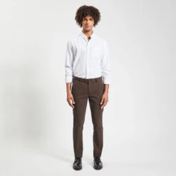 Pantalon Slim Chino Reliéfé 11 Pantalon Slim Chino Reliéfé -Men's Clothing Soldes Boutique 1002025 17516 V2