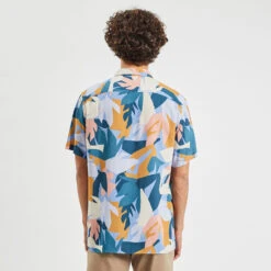 Chemisette Hawaïenne Regular Viscose Ecovero -Men's Clothing Soldes Boutique 1002394 19100 V3