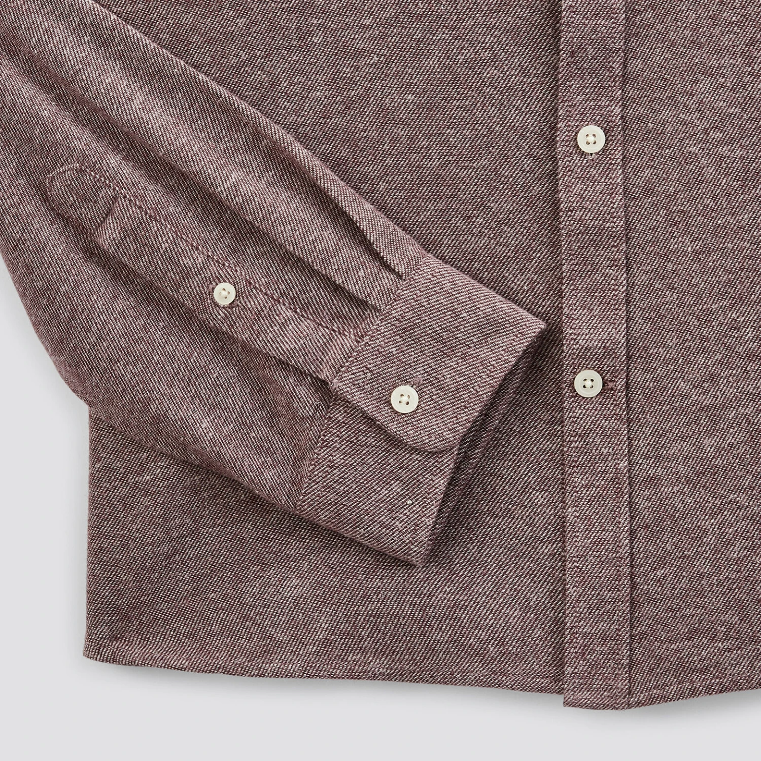 Chemise Regular Unie Flanelle Coton Recyclé 9 Chemise Regular Unie Flanelle Coton Recyclé – Image 9