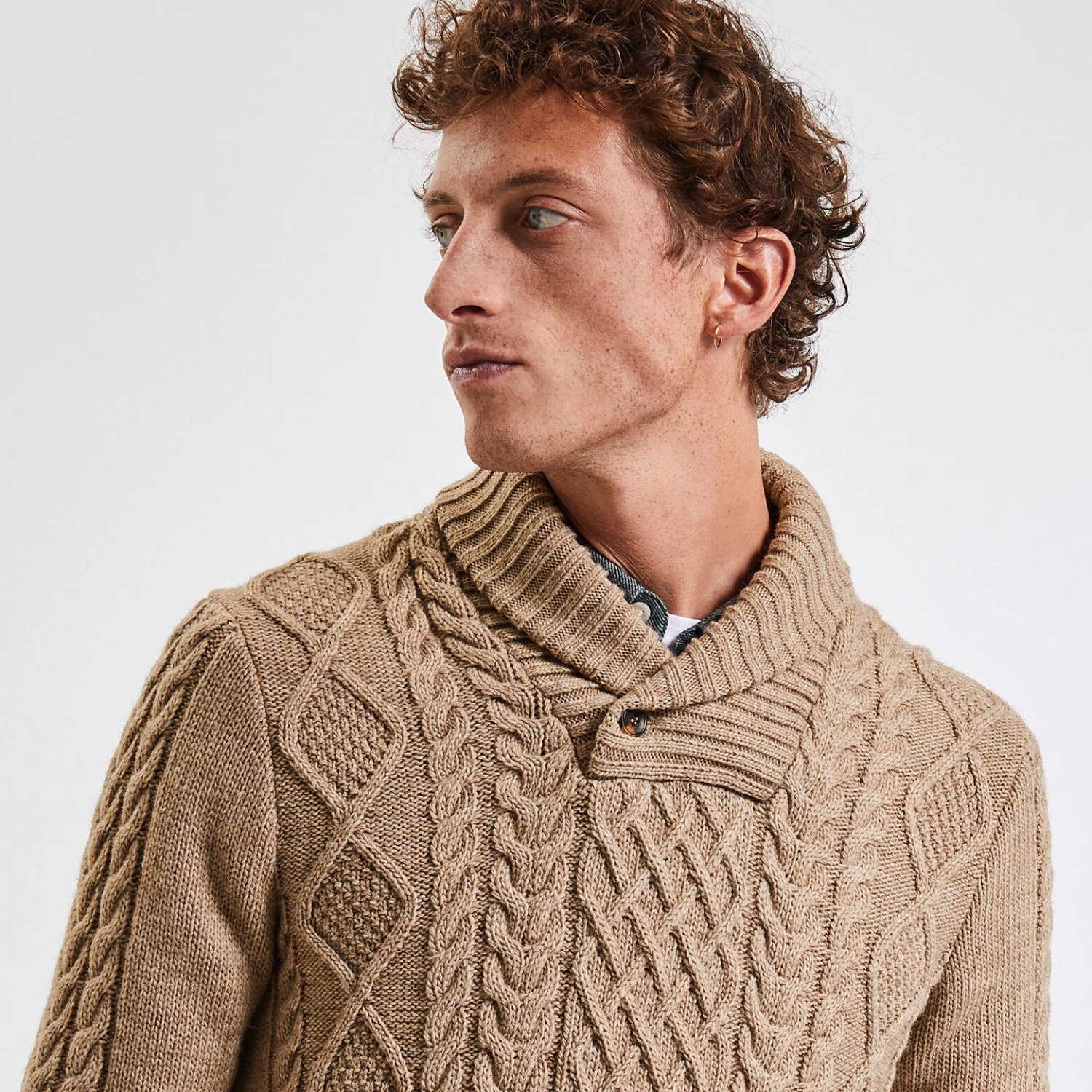 Pull à Col Châle 3 Pull à Col Châle – Image 3