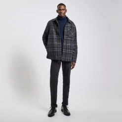 Pull Col Roulé En Laine -Men's Clothing Soldes Boutique 1002503 11304 V6