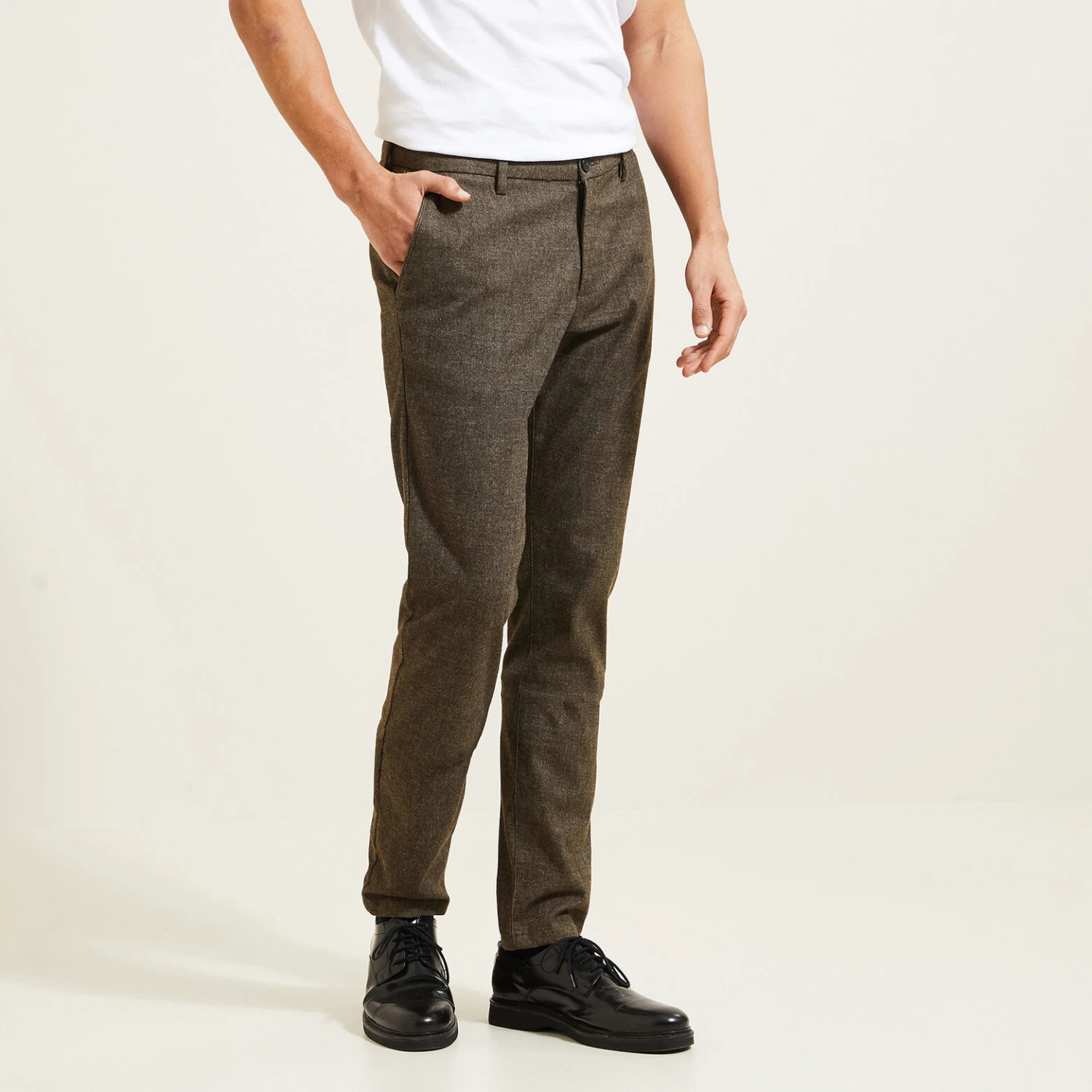 Pantalon Chino Slim Fantaisie 1 Pantalon Chino Slim Fantaisie
