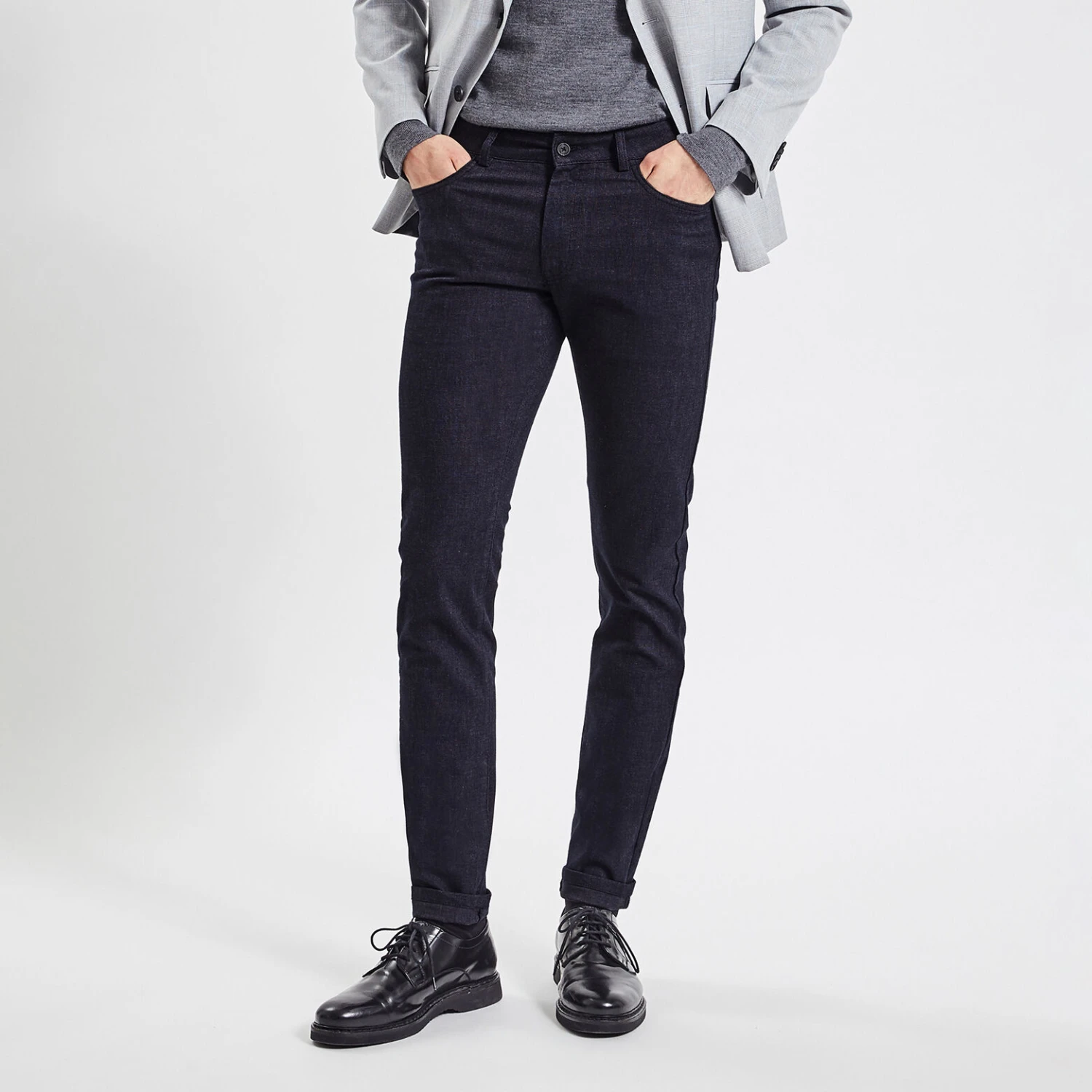 Pantalon Slim Cinq Poches Fantaisie 1 Pantalon Slim Cinq Poches Fantaisie