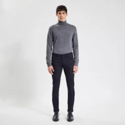 Pantalon Slim Cinq Poches Fantaisie 14 Pantalon Slim Cinq Poches Fantaisie -Men's Clothing Soldes Boutique 1002572 11861 V2