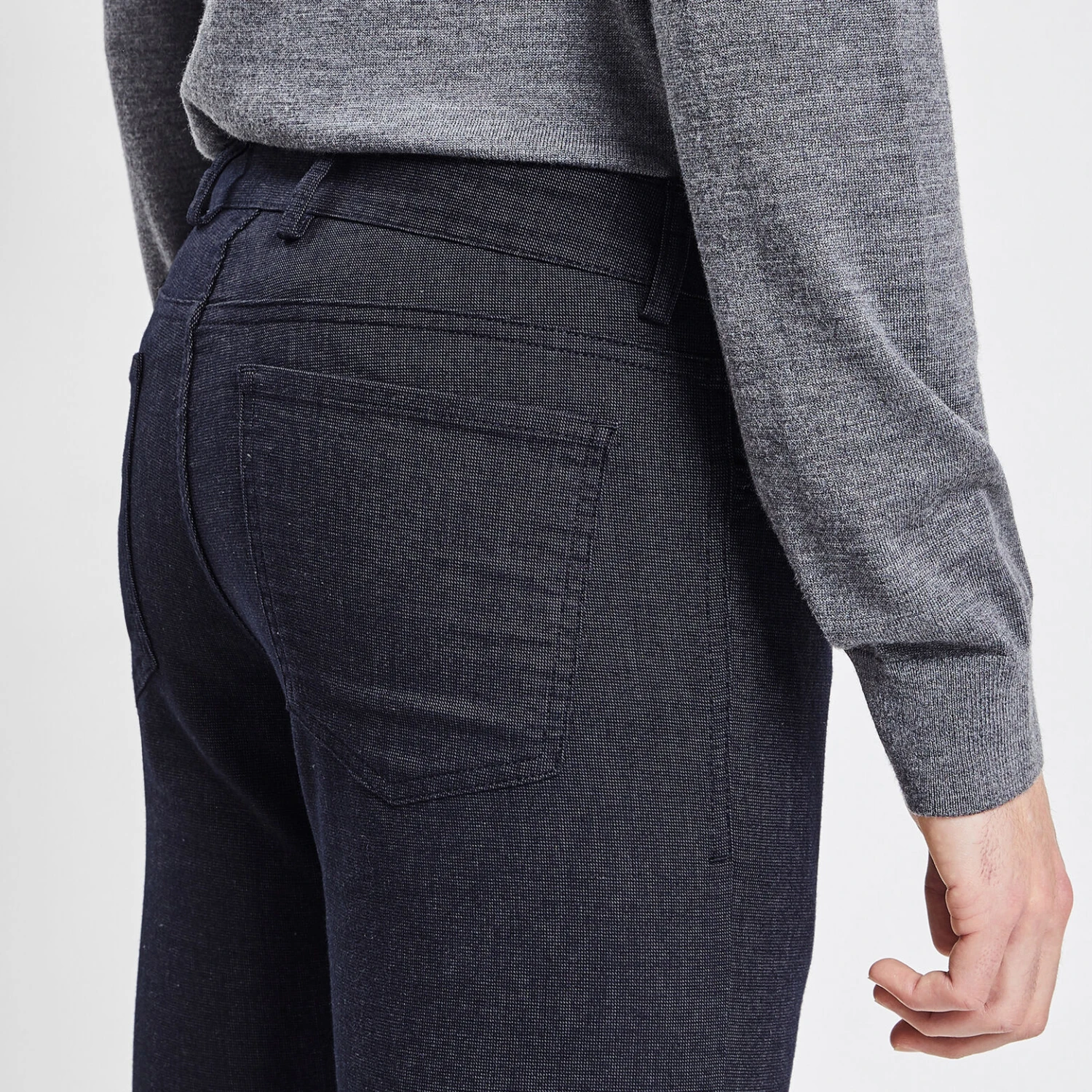 Pantalon Slim Cinq Poches Fantaisie 3 Pantalon Slim Cinq Poches Fantaisie – Image 3