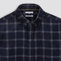 Chemise Regular à Carreaux Velours 17 Chemise Regular à Carreaux Velours -Men's Clothing Soldes Boutique 1002604 11214 V8