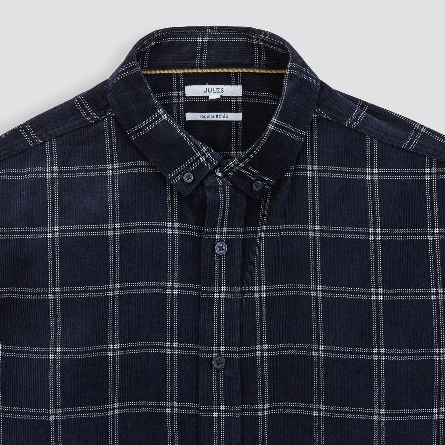 Chemise Regular à Carreaux Velours 8 Chemise Regular à Carreaux Velours – Image 8