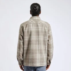 Surchemise Regular Carreaux Laine Polyester Recycl 13 Surchemise Regular Carreaux Laine Polyester Recycl -Men's Clothing Soldes Boutique 1002609 10006 V3