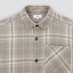 Surchemise Regular Carreaux Laine Polyester Recycl 15 Surchemise Regular Carreaux Laine Polyester Recycl -Men's Clothing Soldes Boutique 1002609 10006 V8