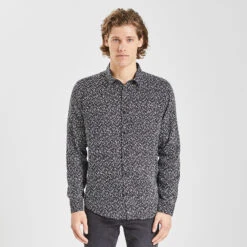 Chemise Slim Imprimé Fantaisie Coton 14 Chemise Slim Imprimé Fantaisie Coton -Men's Clothing Soldes Boutique 1002634 18000 V2