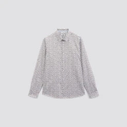 Chemise Regular à Fleurs Coton 16 Chemise Regular à Fleurs Coton -Men's Clothing Soldes Boutique 1002642 10000 V11