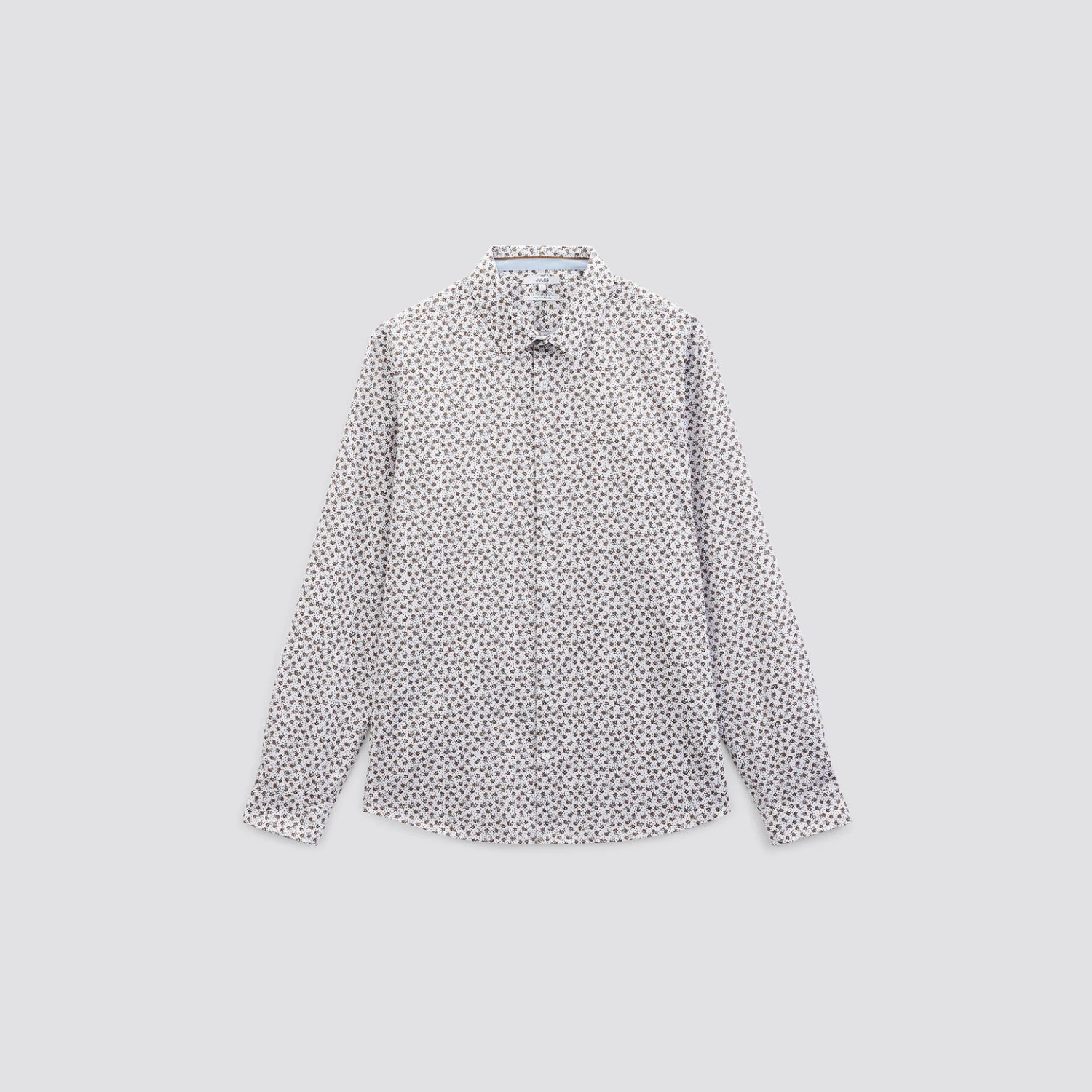 Chemise Regular à Fleurs Coton 7 Chemise Regular à Fleurs Coton – Image 7