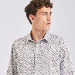 Chemise Regular à Fleurs Coton 12 Chemise Regular à Fleurs Coton -Men's Clothing Soldes Boutique 1002642 10000 V4