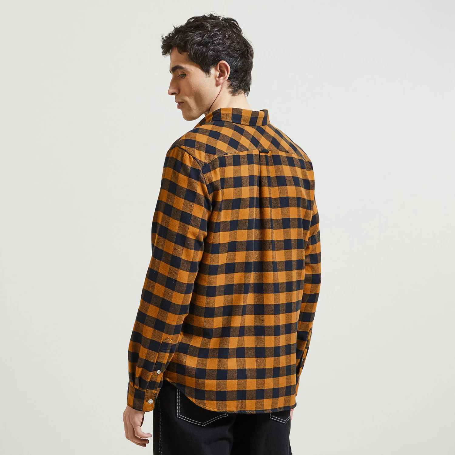 Chemise Regular Carreaux Vichy Coton Recyclé Flane 6 Chemise Regular Carreaux Vichy Coton Recyclé Flane – Image 6
