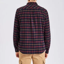 Chemise Regular Carreaux Coton Recyclé Flanelle 15 Chemise Regular Carreaux Coton Recyclé Flanelle -Men's Clothing Soldes Boutique 1002675 14256 V3