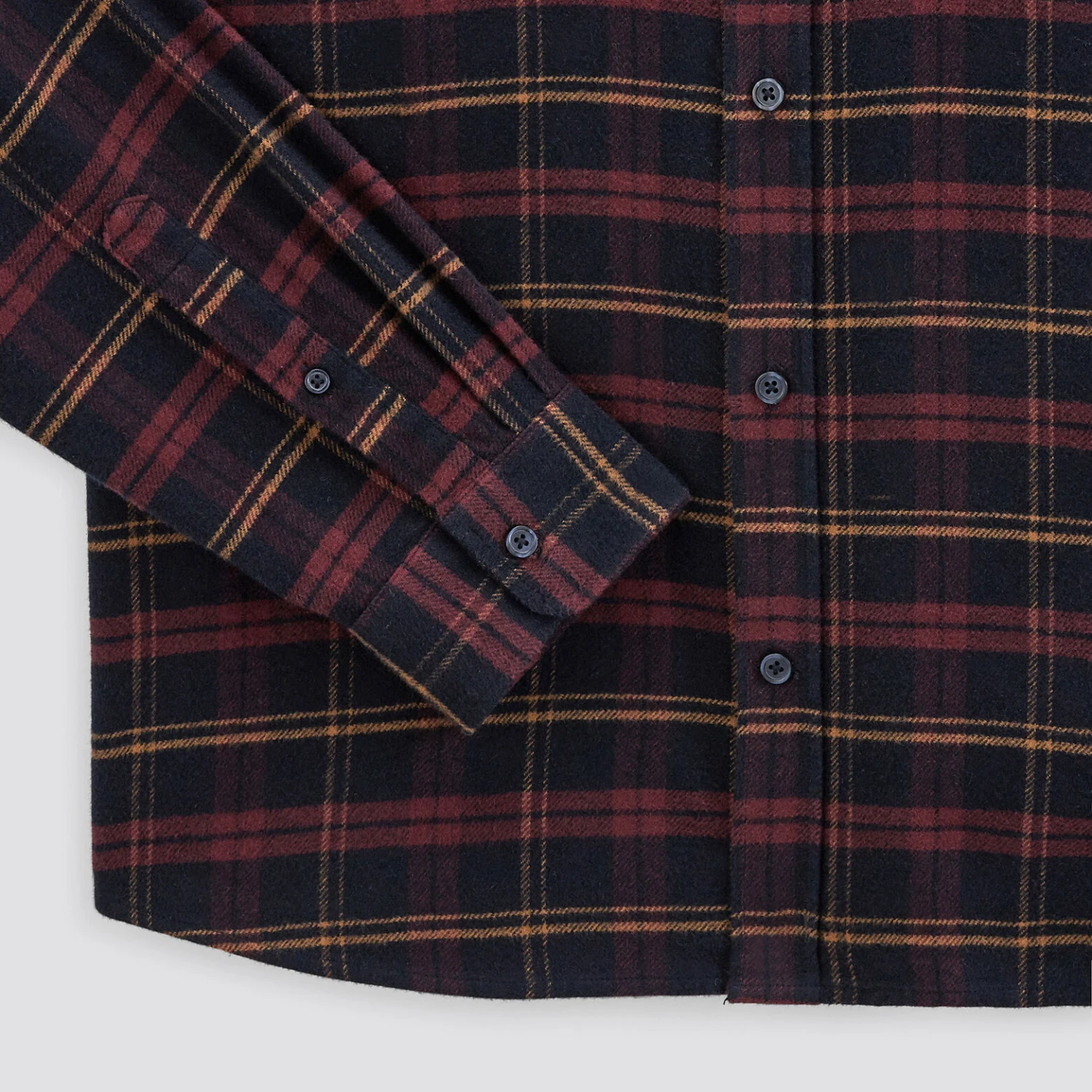 Chemise Regular Carreaux Coton Recyclé Flanelle 9 Chemise Regular Carreaux Coton Recyclé Flanelle – Image 9