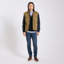 Gilet à Col Châle Boutonné 12 Gilet à Col Châle Boutonné -Men's Clothing Soldes Boutique 1002737 11845 V6