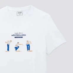 Tee Shirt Jules Plage Côte Méditerranée -Men's Clothing Soldes Boutique 1002784 10000 V8