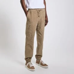 Pantalon Jogging En Velours