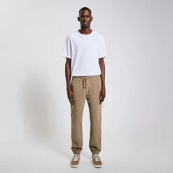 Pantalon Jogging En Velours -Men's Clothing Soldes Boutique 1002845 10505 V2