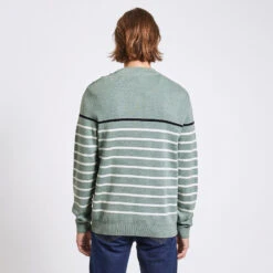 Pull Marinière à Col Rond 14 Pull Marinière à Col Rond -Men's Clothing Soldes Boutique 1003009 16656 V3