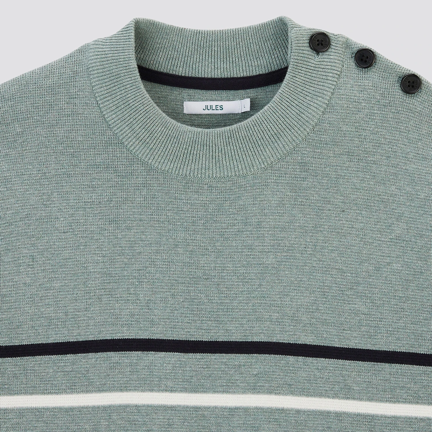 Pull Marinière à Col Rond 8 Pull Marinière à Col Rond – Image 8