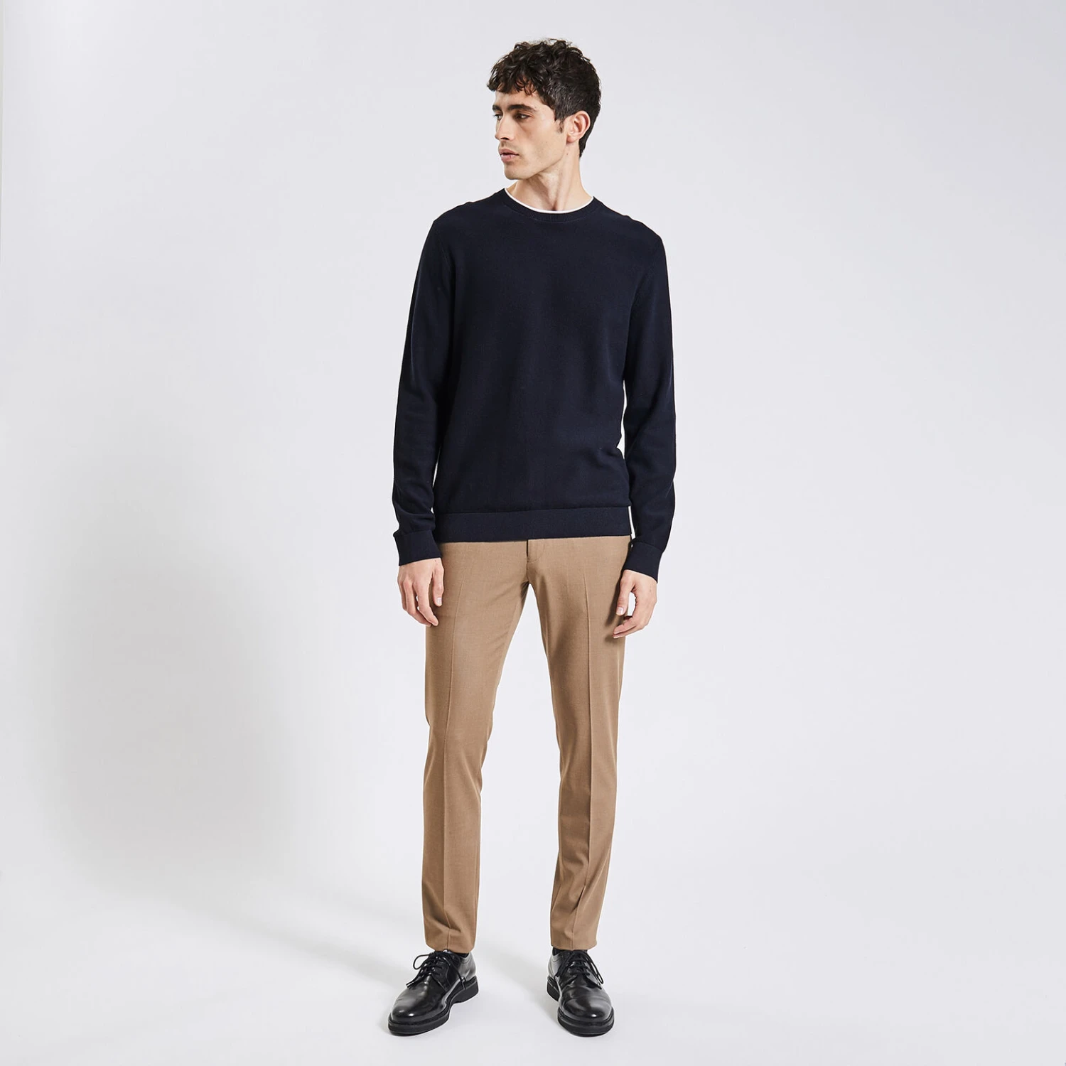 Pull à Col Rond 2 En 1 2 Pull à Col Rond 2 En 1 – Image 2