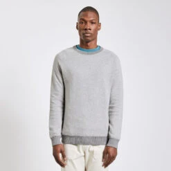 Pull à Col Rond Réversible 9 Pull à Col Rond Réversible -Men's Clothing Soldes Boutique 1003015 10141 V2