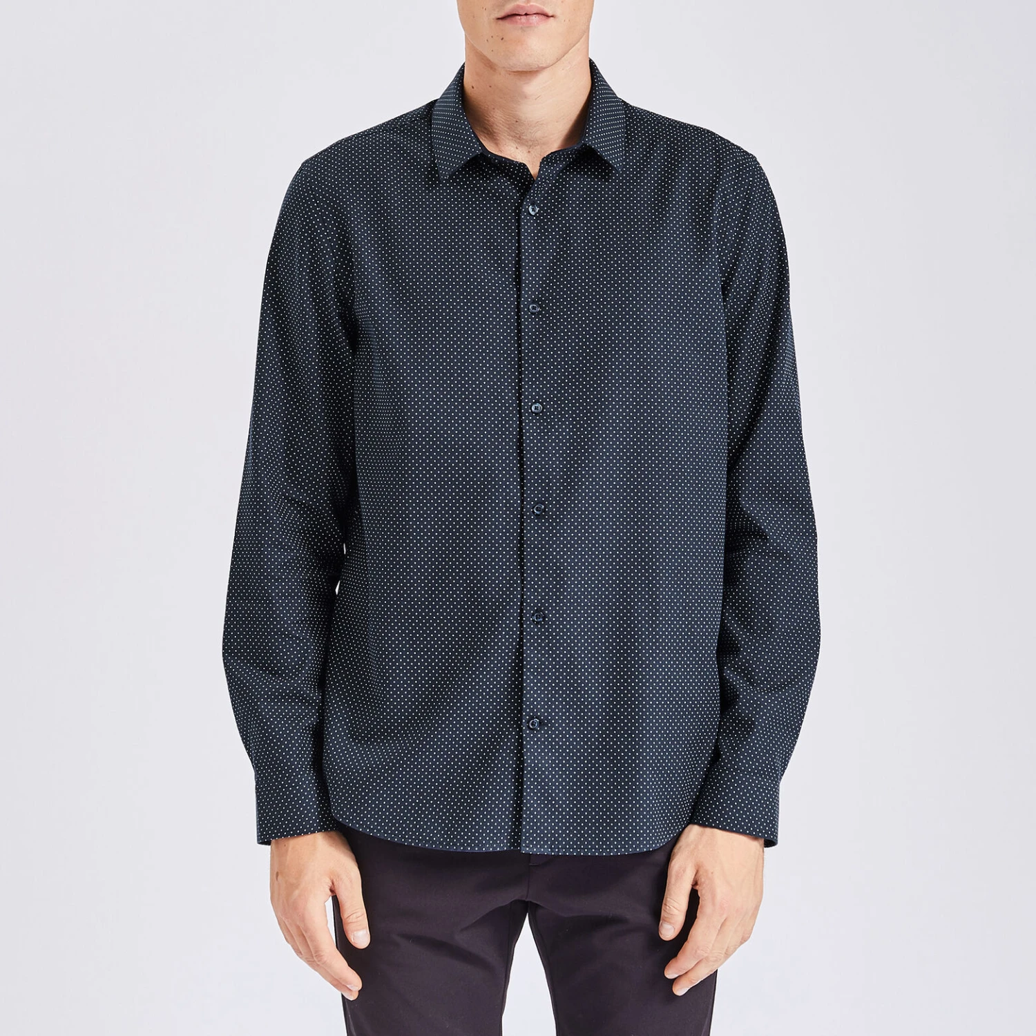 Chemise Regular Imprimé Pois Coton 4 Chemise Regular Imprimé Pois Coton – Image 4