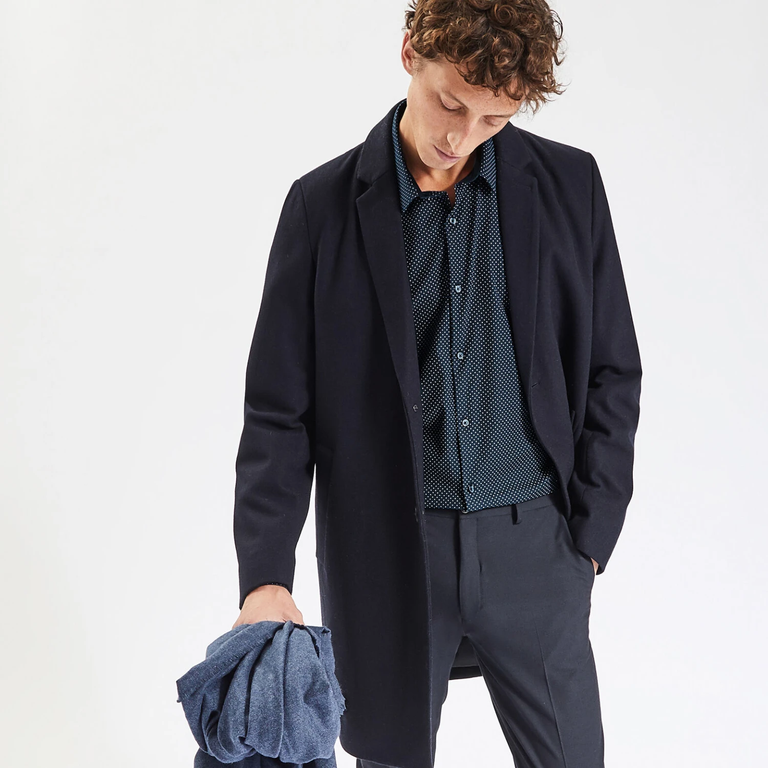 Chemise Regular Imprimé Pois Coton 3 Chemise Regular Imprimé Pois Coton – Image 3