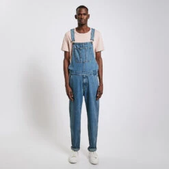 Salopette En Jean Stone -Men's Clothing Soldes Boutique 1003063 11234 V2