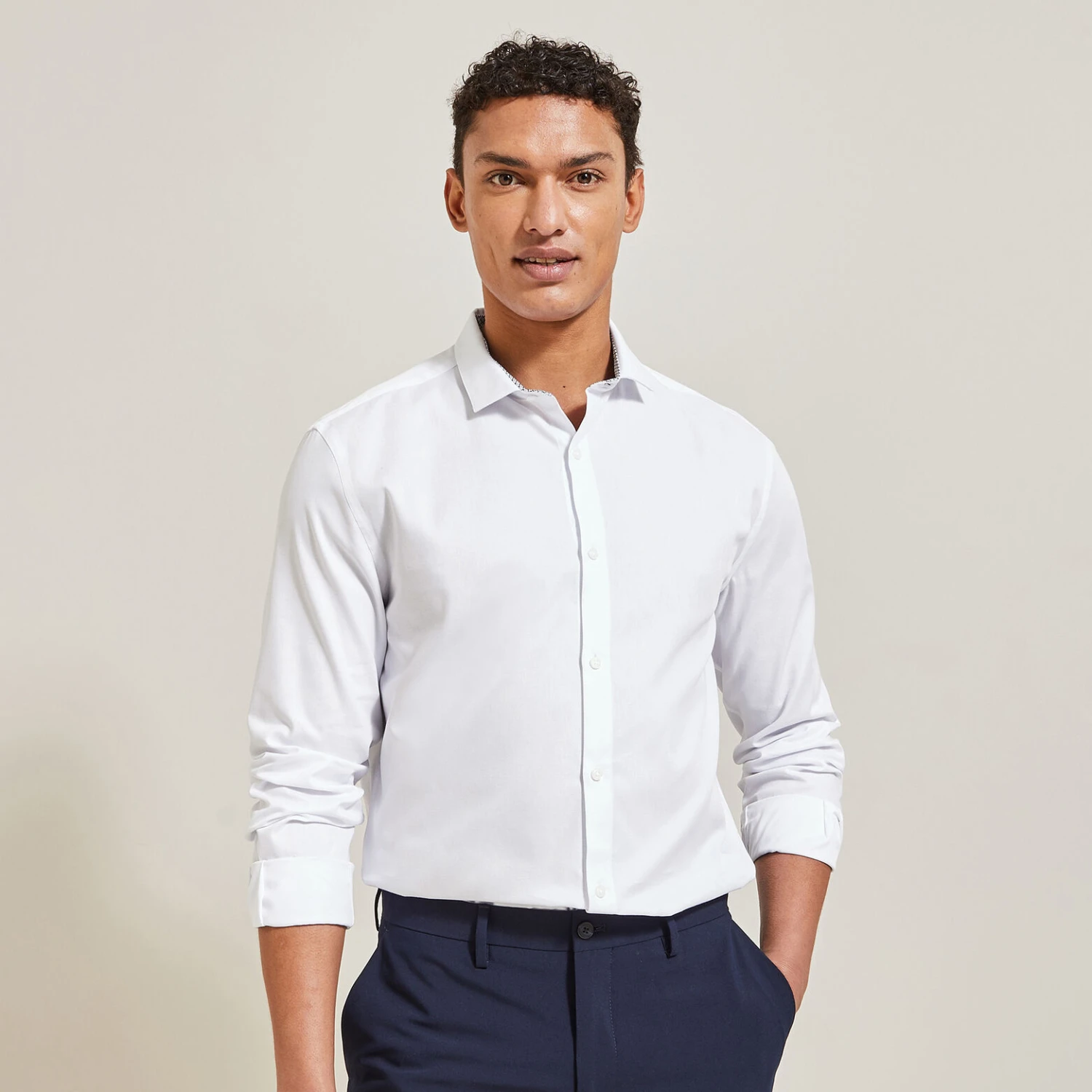 Chemise Regular Unie Coton Biologique 1 Chemise Regular Unie Coton Biologique